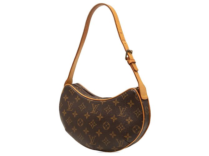 Borsa Hobo Louis Vuitton Monogram Croissant PM marrone - vista 2