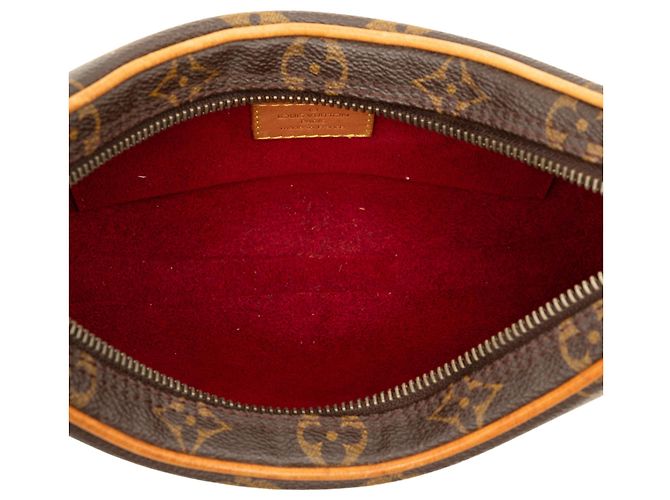 Borsa Hobo Louis Vuitton Monogram Croissant PM marrone - vista 4