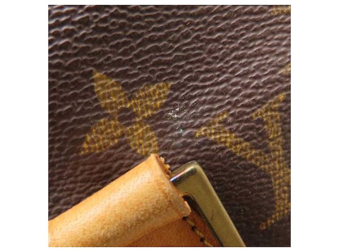 Borsa Cabas Piano Tote Louis Vuitton Monogram Marrone - vista 13