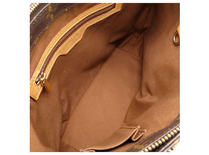 Borsa Cabas Piano Tote Louis Vuitton Monogram Marrone - vista 5