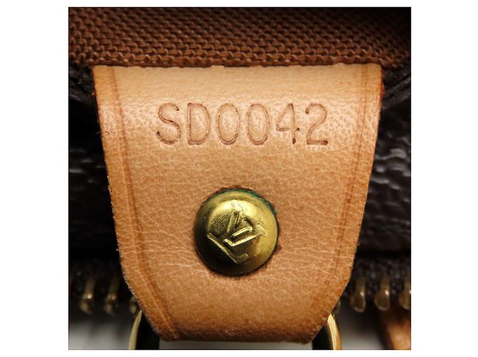 Borsa Cabas Piano Tote Louis Vuitton Monogram Marrone - vista 7