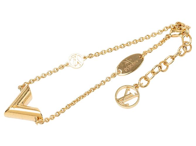 Bracciale Essential V placcato oro Louis Vuitton D'oro - vista 4