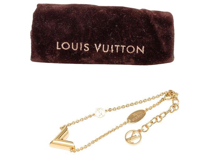 Bracciale Essential V placcato oro Louis Vuitton D'oro - vista 8