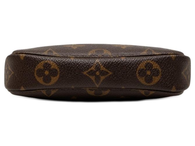Borsa a mano Louis Vuitton Monogram Mini Pochette Accessoires Marrone - vista 3
