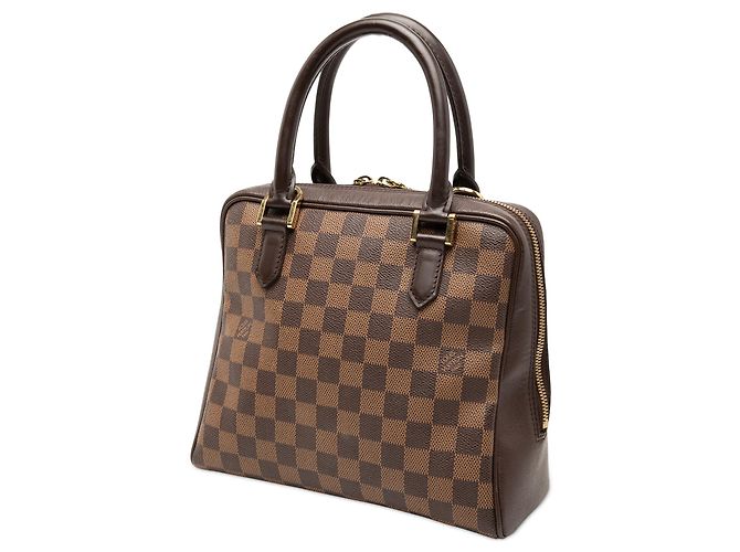 Borsa Louis Vuitton Damier Ebene Brera Marrone - vista 2