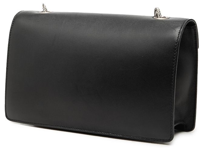 Borsa a tracolla Betty Small in pelle nera Saint Laurent Nero - vista 2