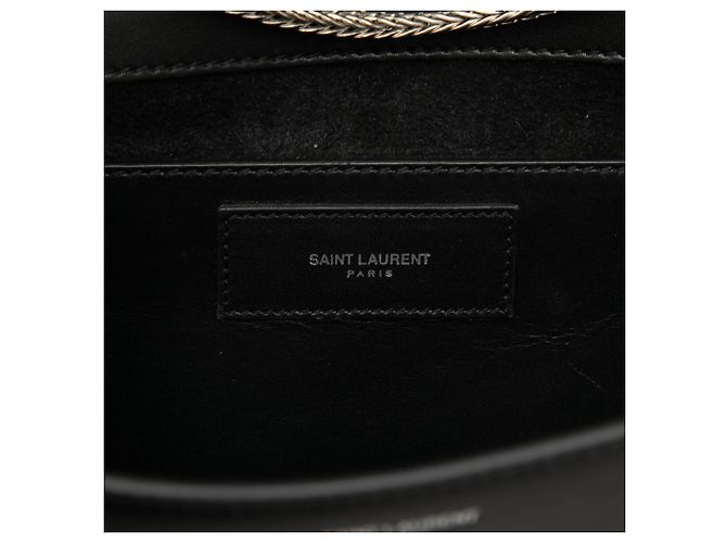 Borsa a tracolla Betty Small in pelle nera Saint Laurent Nero - vista 5