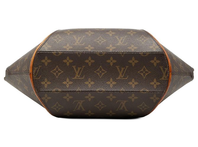 Borsa Louis Vuitton Monogram Ellipse MM marrone - vista 3