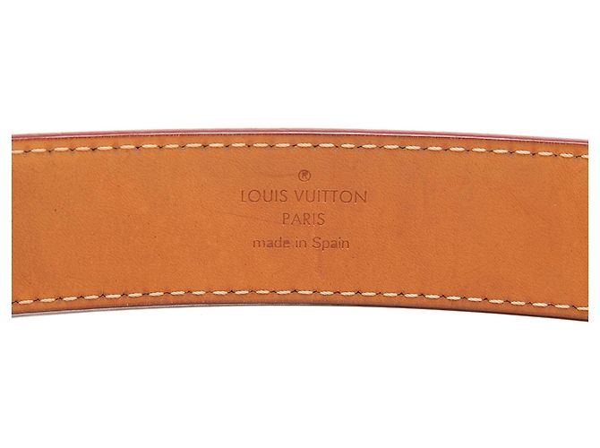 Louis Vuitton Monogram Vernis Gürtel Rot - Ansicht 6