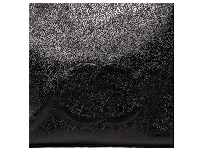 Tote Chanel CC Caviar negro - vista 6