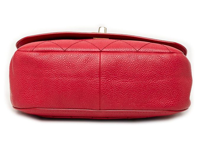Borsa Chanel Small Caviar Business Affinity Top Handle Satchel rossa Rosso - vista 3