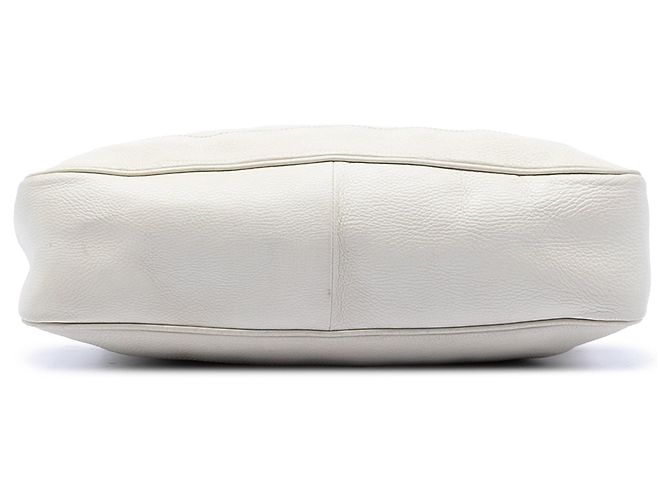 Borsa Diana in pelle di vitello e bambù bianco Gucci - vista 3