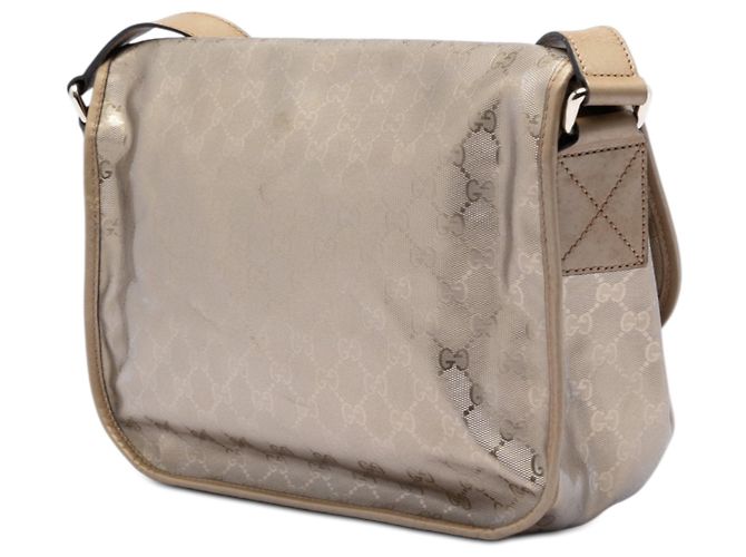Borsa a tracolla Gucci GG Imprime Oro D'oro - vista 2