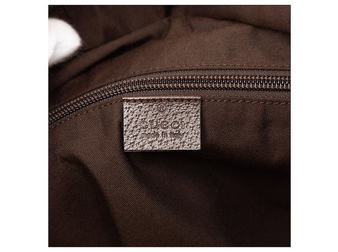 Borsa da viaggio Gucci GG Canvas Web beige - vista 5