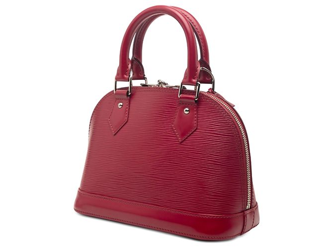Borsa Louis Vuitton Epi Alma BB Rosa - vista 2