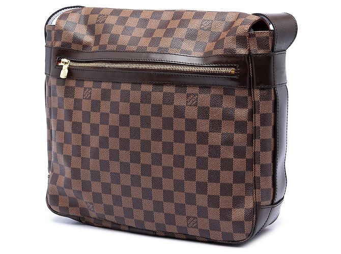 Borsa a tracolla Louis Vuitton Damier Ebene Abbesses marrone - vista 2