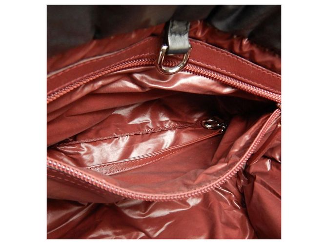 Tote Coco Cocoon in nylon trapuntato nero Chanel Small - vista 8