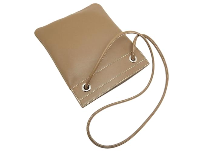 Borsa Mini Swift Aline marrone Hermès - vista 13