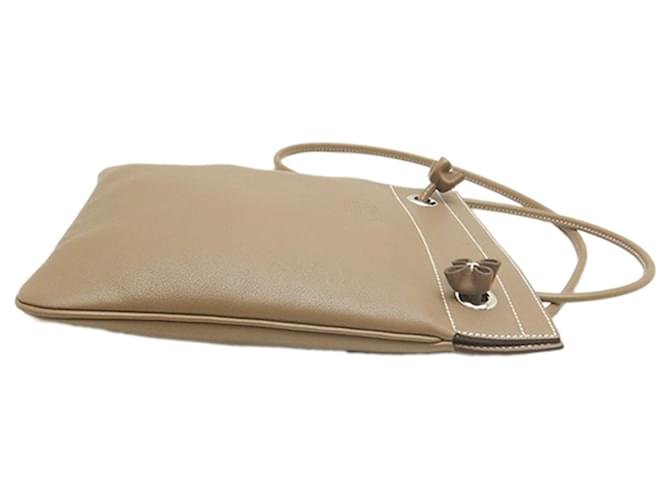 Borsa Mini Swift Aline marrone Hermès - vista 2