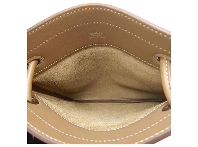 Borsa Mini Swift Aline marrone Hermès - vista 5