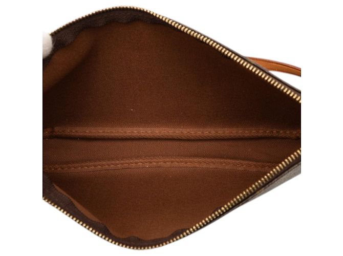 Borsa a tracolla Louis Vuitton Monogram Pochette Accessoires marrone - vista 4