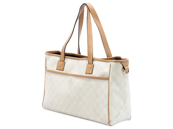 Tote Gucci GG Supreme bianco - vista 2
