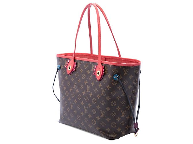 Borsa Tote Louis Vuitton Monogram Totem Neo Neverfull MM marrone - vista 2