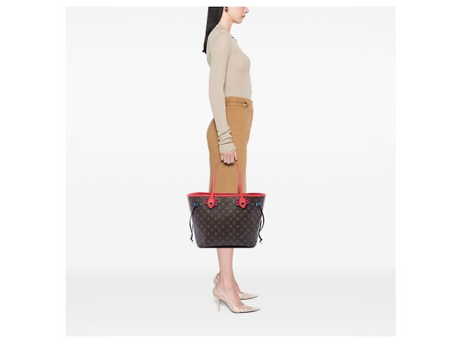 Borsa Tote Louis Vuitton Monogram Totem Neo Neverfull MM marrone - vista 6
