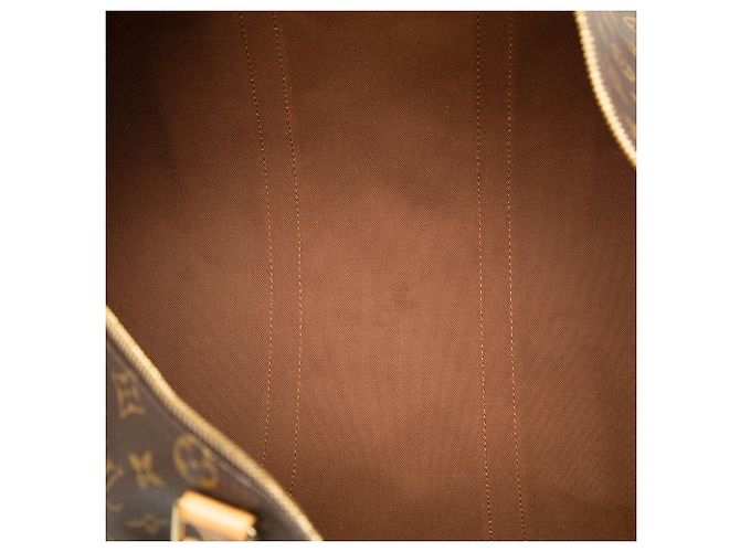 Borsa da viaggio Louis Vuitton Monogram Keepall 50 marrone - vista 4