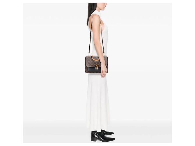 Borsa Marignan Monogram Louis Vuitton marrone - vista 13