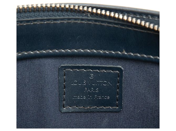 Borsa a tracolla Louis Vuitton Monogram Mat Fowler blu - vista 5
