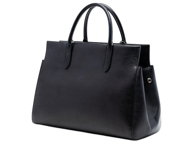 Bolso Louis Vuitton Epi Marly MM negro - vista 2