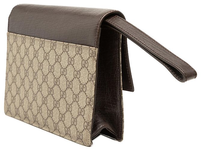 Clutch Gucci GG Supreme beige - vista 2