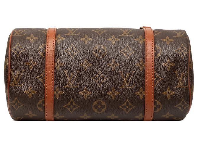 Borsa Louis Vuitton Monogram Papillon 26 marrone - vista 3