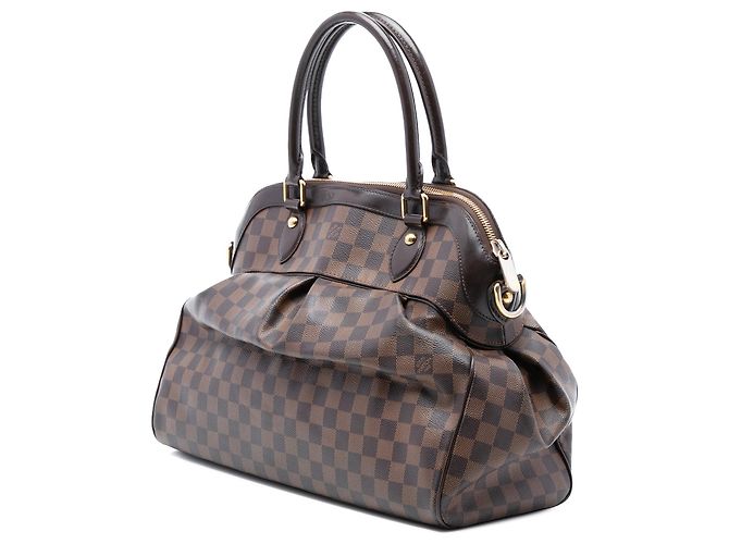 Borsa Louis Vuitton Damier Ebene Trevi GM marrone - vista 2