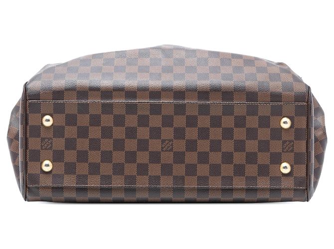 Borsa Louis Vuitton Damier Ebene Trevi GM marrone - vista 3