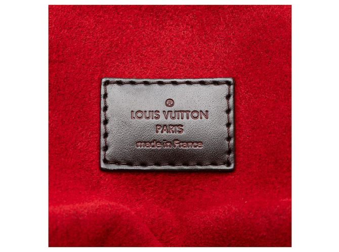 Borsa Louis Vuitton Damier Ebene Trevi GM marrone - vista 5
