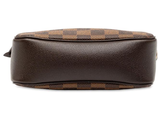 Pochette Trousse Louis Vuitton Damier Ebene Marrone - vista 3