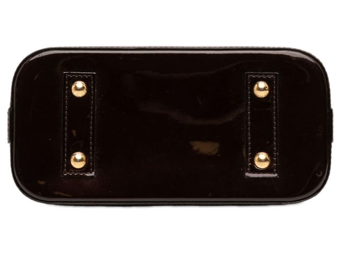 Borsa Alma BB Monogram Vernis Viola Louis Vuitton Porpora - vista 3