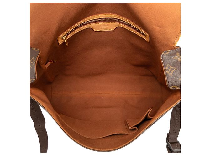 Borsa a tracolla Louis Vuitton Monogram Abbesses marrone - vista 4