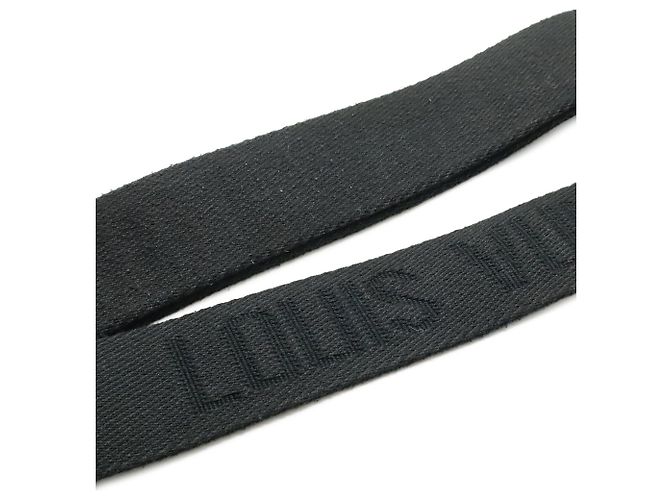 Borsa a tracolla nera Louis Vuitton Aerogram Takeoff Sling Belt Bag Nero - vista 9