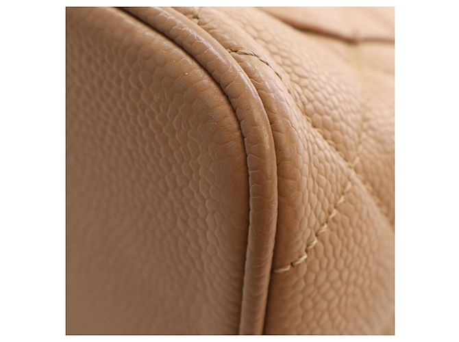 Tote Chanel Caviar Medallion beige - vista 11
