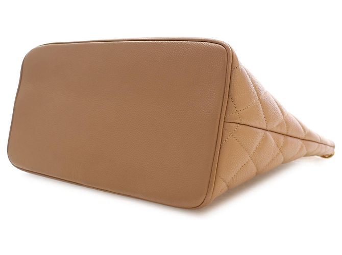 Tote Chanel Caviar Medallion beige - vista 7