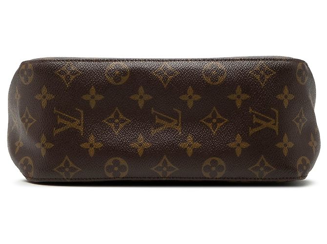 Borsa a tracolla Louis Vuitton Monogram Looping MM marrone - vista 3