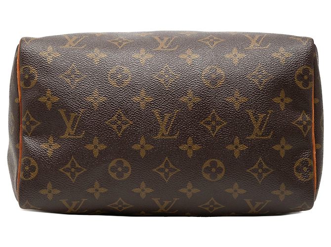 Borsa Boston Louis Vuitton Monogram Speedy 25 marrone - vista 3
