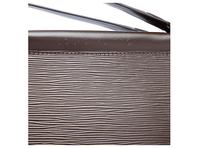 Borsa Louis Vuitton Epi Figari MM Marrone - vista 5