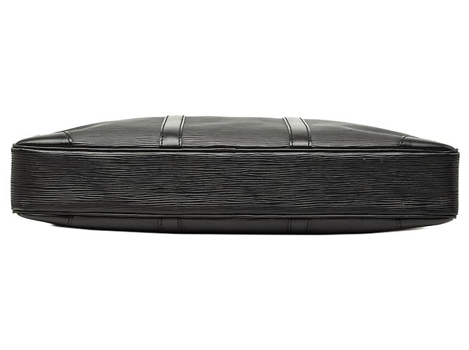 Borsa da viaggio business Epi Porte Documents nera Louis Vuitton Nero - vista 3