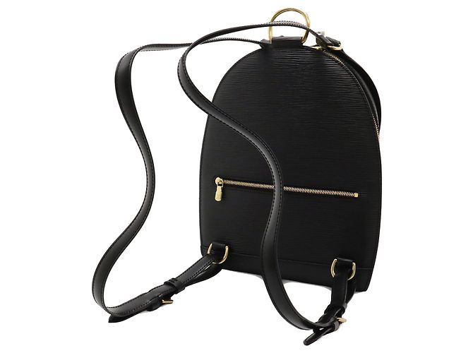 Zaino Louis Vuitton Epi Mabillon nero - vista 2