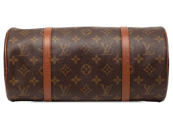 Borsa Louis Vuitton Monogram Papillon 30 marrone - vista 3