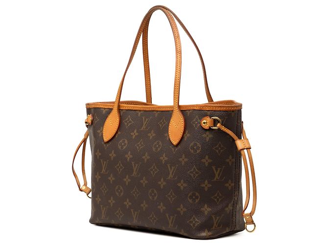 Borsa Tote Louis Vuitton Monogram Neverfull PM marrone - vista 2
